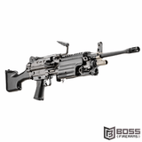 FN America - M249S 5.56 NATO Belt Fed Semi-Auto Rifle - 18.5