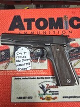 COLT 1911 SEMI AUTO PISTOL 38 SUPER ~ MADE IN 1948 ~
