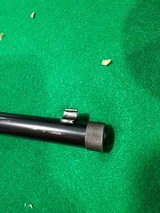 1894 Winchester rifle take down, half round 26 inch threaded for maxim silencer with cap . 32 win special. - 11 of 14