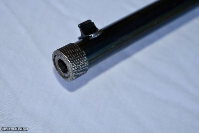 1894 Winchester rifle take down, half round 26 inch threaded for maxim silencer with cap . 32 win special. - Image 4 of 14
