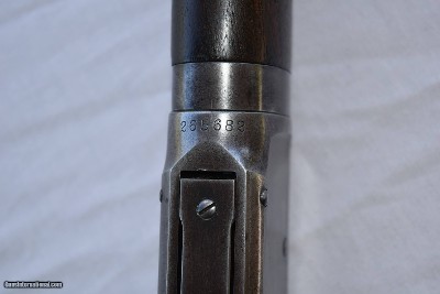 1894 Winchester rifle take down, half round 26 inch threaded for maxim silencer with cap . 32 win special. - Image 8 of 14