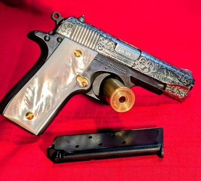 Colt Government Model 380 commemorative/ custom - Image 6 of 6