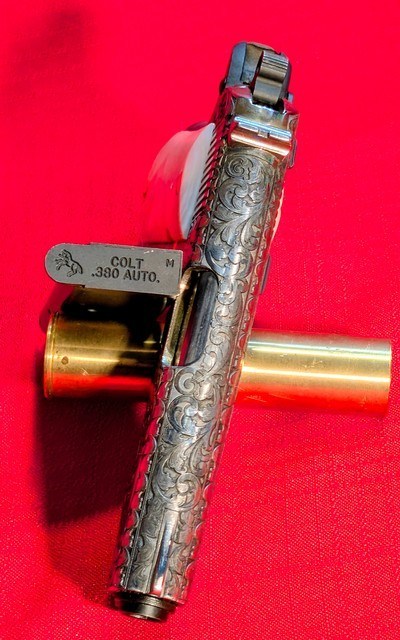 Colt Government Model 380 commemorative/ custom - Image 2 of 6