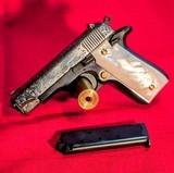 Colt Government Model 380 commemorative/ custom - Image 1 of 6