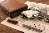 Colt Model 1908 Vest Pocket .25 - Factory Nickel & Pearl Grips - Letters to Superior Wisconsin 1920 - With box - 10 of 15