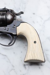 RARE 1901 Colt Bisley-Model Target .32-20 – Factory Carved Ivory Grips – Nebraska and Wyoming Ranching History - 6 of 15