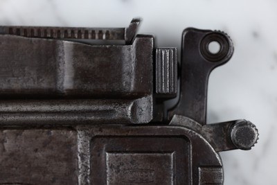 Vietnam Bring-Back Mauser Post-War Bolo C96 - Chinese Civil War Era Plaque and Later North Vietnam Capture Gun - Includes Bring-Back Paper 7.63 Mauser - Image 11 of 14