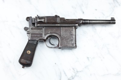 Vietnam Bring-Back Mauser Post-War Bolo C96 - Chinese Civil War Era Plaque and Later North Vietnam Capture Gun - Includes Bring-Back Paper 7.63 Mauser - Image 6 of 14