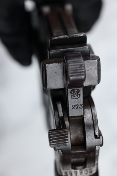 Vietnam Bring-Back Mauser Post-War Bolo C96 - Chinese Civil War Era Plaque and Later North Vietnam Capture Gun - Includes Bring-Back Paper 7.63 Mauser - Image 12 of 14