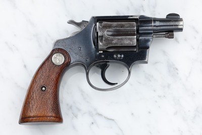 1928 Colt Detective Special With RARE WWII Colt Factory Rework Provenance and Ownership History - Wild West Shooter and Later PA State Police - Image 3 of 15