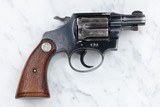 1928 Colt Detective Special With RARE WWII Colt Factory Rework Provenance and Ownership History - Wild West Shooter and Later PA State Police - Image 3 of 15
