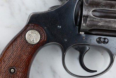 1928 Colt Detective Special With RARE WWII Colt Factory Rework Provenance and Ownership History - Wild West Shooter and Later PA State Police - Image 9 of 15
