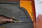 Pistol Case for Percussion / Black Powder - All Wood with associated Ammo items and more. - 6 of 13