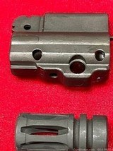 New & Unfired HK-MR556 Factory Gas Block & Flash Hider from 16