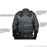 NEW Law Enforcement Tactical Vest - Black by UTG - 2 of 4