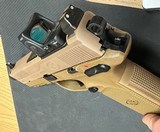 FNX TACTICAL .45 ACP FDE incl Trijicon RMR RM06 Case and 4 Hi cap mags - 4 of 7