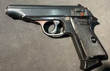 Late War German Walther PP .32 ACP Pistol w 4 magazines - 2 of 12