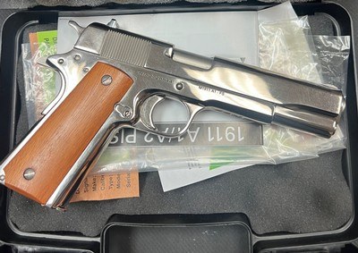 ARMSCOR M1911 A1 GI STD FS (HIGH POLISHED NICKEL)
