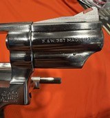 Smith and Wesson, Stainless, 2 1/2 barrel, .357 Combat Magnum, Model 66-2, with Paperwork and Box, SN. ALV6709 - 13 of 15