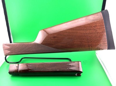 NICE
BROWNING BLR, LIGHTWEIGHT, MODEL 81, LEVER ACTION, LONG ACTION, COMPLETE STOCK WITH RECOIL PAD.
