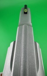 NIB-UNFIRED-TAURUS 942M- 2 INCH, STANLESS, .22WMR(MAGNUM), UPGRADED XS TRITIUM GREEN NIGHT SIGHTS & WOOD GRIPS. W/ BOX AND PAPERWORK - 6 of 19