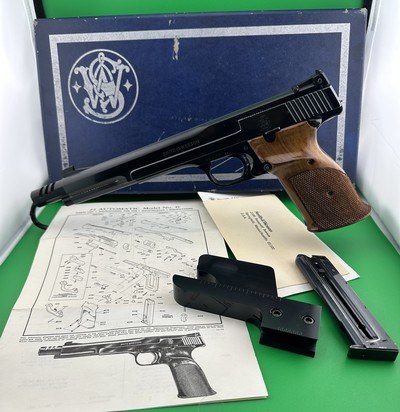 1966- Smith & Wesson, Model 41, .22 cal., 7 3/8 