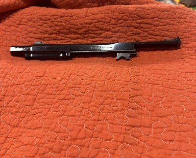 **OFFERS ACCEPTED** SMITH & WESSON MODEL 41 BARREL, 7 3/8 INCHES, WITH MUZZLE BREAK COMPENSATOR. .22 LONG RIIFLE CALIBER - Image 1 of 9