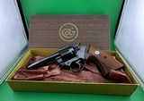 COLLECTORS GRADE: 1973 COLT LAWMAN MKIII, 4 INCH, W/ FACTORY BOX, .357 MAGNUM.- MINT CONDITION - Image 1 of 14