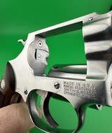 COLLECTOR QUAILTY, 1966 SMITH & WESSON, MODEL 60 NO DASH, .38, 2 INCH W/ FACTORY BOX & PAPERWORK - Image 12 of 15