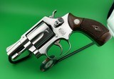 COLLECTOR QUAILTY, 1966 SMITH & WESSON, MODEL 60 NO DASH, .38, 2 INCH W/ FACTORY BOX & PAPERWORK - Image 3 of 15