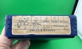 COLLECTOR QUALITY- SMITH & WESSON MODEL 10-5, NICKEL, 2 INCH SNUB, W/ FACTORY BOX, SERIALIZED WALNUT GRIP & PAPERWORK - Image 2 of 14