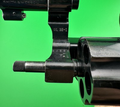 HIGHLY COLLECTABLE- SMITH & WESSON, 1961, MODEL 32-1 "TERRIER" FLAT LATCH, .38 S&W CARTRIDGE, W/ SERIALIZED GRIPS, FACTORY BOX & PAPERS - Image 11 of 13