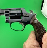 HIGHLY COLLECTABLE- SMITH & WESSON, 1961, MODEL 32-1 "TERRIER" FLAT LATCH, .38 S&W CARTRIDGE, W/ SERIALIZED GRIPS, FACTORY BOX & PAPERS - Image 5 of 13