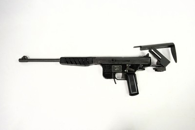 Demro XF7 WASP Open Bolt semi-auto 9mm/45ACP with Sten mags - Image 2 of 12