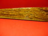 AAAA EXHIBITION GRADE HYBRID BLACK WALNUT WAVY BOLD STRIPES AND FIDDLE BACK RIFLE BLANK - 4 of 4