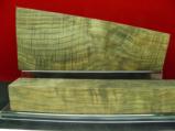 AAA FANCY GRADE CURLY CLARO WALNUT 2 PIECE GUN BLANK SET - 2 of 2
