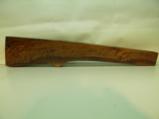 AAA EXTRA FANCY CLARO WALNUT GUN STOCK BLANK WITH WAVEY FIGURE AND FIDDLE BACK - 1 of 4