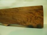 AAA EXTRA FANCY CLARO WALNUT GUN STOCK BLANK WITH WAVEY FIGURE AND FIDDLE BACK - 4 of 4