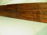 AAA EXTRA FANCY HYBRID ROYAL WALNUT GUN STOCK BLANK WITH FULL FIGURE WAVEY STRIPES - 3 of 3