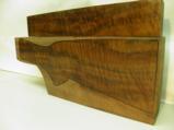 AAA EXTRA FANCY HYBRID ROYAL WALNUT WITH FIDDLEBACK 2
PIECE GUN STOCK
- 4 of 4