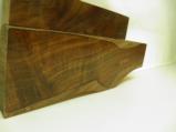 AA FANCY HYBRID ROYAL WALNUT 2 PIECE GUN BLANK - 2 of 4