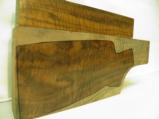 AAA EXTRA FANCY HYBRID ROYAL CURLY WALNUT 2 PIECE GUN BLANK - 2 of 4