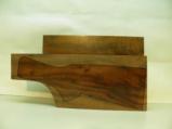 AAA EXTRA FANCY HYBRID ROYAL CURLY WALNUT 2 PIECE GUN BLANK - 3 of 4