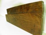 AAA EXTRA FANCY CLARO WALNUT WITH BEAUTIFUL CURLY WAVEY GRAIN 2 PIECE GUN BLANK - 2 of 4