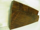 AAA EXTRA FANCY CLARO WALNUT WITH BEAUTIFUL CURLY WAVEY GRAIN 2 PIECE GUN BLANK - 3 of 4