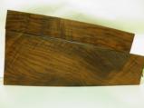 AAA EXTRA FANCY CLARO WALNUT WITH BEAUTIFUL CURLY WAVEY GRAIN 2 PIECE GUN BLANK - 1 of 4