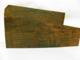 AAAA EXHIBITION GRADE CLARO WALNUT OUTSTANDING CURLY FIGURE WITH FIDDLEBACK 2 PIECE GUN BLANK - 1 of 4