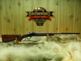 BROWNING MODEL 1885 LOW WALL CAL: 22 HORNET 