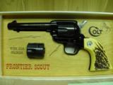 COLT FRONTIER SCOUT 62 WITH DUAL CYLINDERS 100% NEW AND UNFIRED IN FACTORY BOX! - 3 of 8