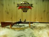 BROWNING MODEL 1885 LOW WALL CAL: 22 HORNET BLUEING 99% WOOD A FEW SMALL MARKS - 1 of 8